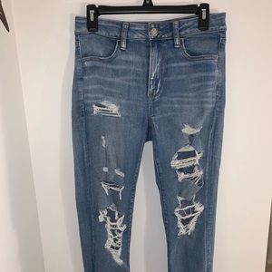 American Eagle high rise stretchy jeans